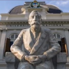 "Habló" Joaquín V. González, fundador de la Universidad Nacional de La Plata, que cumple 115 años
