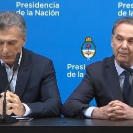 Una muestra del desconcierto: la conferencia de Macri y Pichetto no correspondía en Casa Rosada