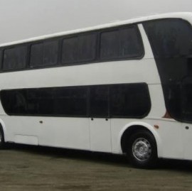 Tarde pero seguro: en 60 días se sabrá si los micros de dos pisos son aptos para las rutas