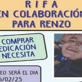 Todos por Renzo: piden ayuda para costear el tratamiento de un nene de 5 años