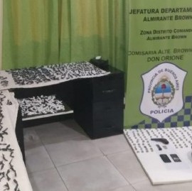 Doce detenidos en un campo de Almirante Brown por vender paco y marihuana