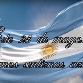 Conmovedora iniciativa de un Centro de Formación Laboral de Quilmes para festejar el 25 de Mayo