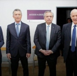 Un punto para el anecdotario de Macri: fue el primer presidente argentino en participar de un debate