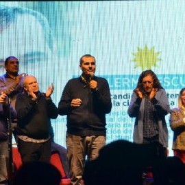 La Plata: presentó su lista Guillermo Escudero, precandidato a intendente por el Frente de Todos