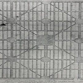 Un plano inglés de 1806, de una posible Buenos Aires, con notable semejanza al de 1882 de La Plata