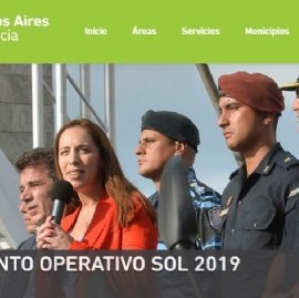 "El Diario de Vidal": la página oficial del Gobierno bonaerense atrasa varios meses