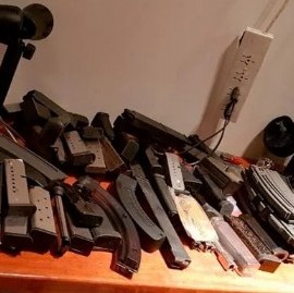 Encontraron un arsenal en la casa de Mauricio Yebra, el socio del sindicalista preso Marcelo Balcedo