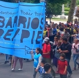 Barrios de Pie le reclama a Vidal alimentos y asistencia para los comedores y merenderos