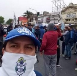 De nuevo en una estación de trenes: seguidores del "Pata" Medina atacaron un obrador de La Plata