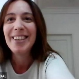 La ex gobernadora Vidal volvió a la rosca política: "El espacio que construimos en 2015 sigue ahí"
