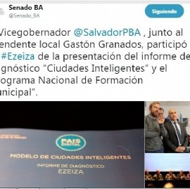 Al vicegobernador bonaerense Daniel Salvador le cambiaron de Granados: creyó estar con el intendente