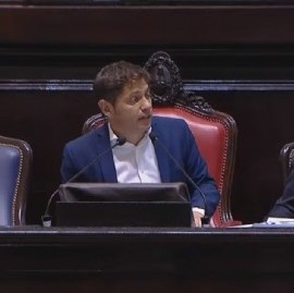 Axel Kicillof: "Anunciamos la reestructuración de la deuda en consonancia con el Gobierno nacional"