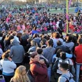 Niñas y niños de Berisso, homenajeados en su día, vivieron a pleno los festejos