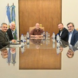 El Jefe de Gabinete bonaerense recibió a representantes de cámaras empresariales