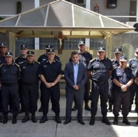 El ministro Cristian Ritondo encabezó el acto de asunción de nuevos jefes policiales bonaerenses