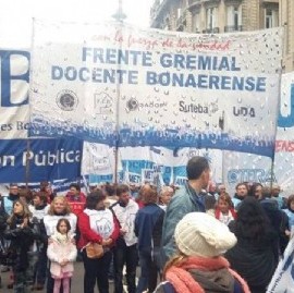 El Gobierno bonaerense anuló los sumarios administrativos a docentes que pararon en la gestión Vidal