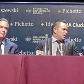 Pichetto apuntó contra Rodríguez Larreta y Pablo Moyano en la presentación de sus referentes en CABA