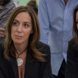 A puertas cerradas con la gobernadora Vidal: referentes de la Iglesia, preocupados por la paz social