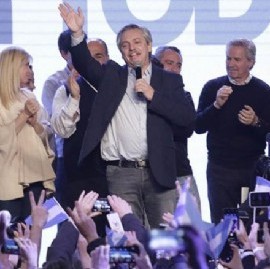 Alberto Fernández y su primer mensaje como presidente electo: "Haremos la Argentina que merecemos"