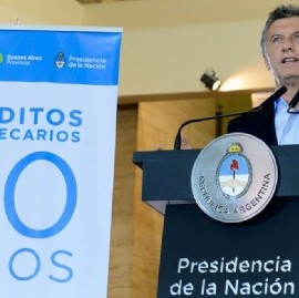 Para los Autoconvocados de los Créditos UVA, el presidente Macri "se va protegiendo a los bancos"