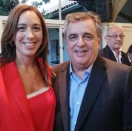 La gobernadora Vidal cruza el cerco de la Provincia y sale de gira para apoyar candidatos