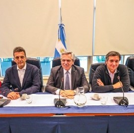 La unidad del peronismo en Diputados de la Nación fue coronada con la presencia de Alberto Fernández