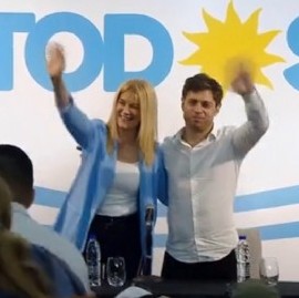 Axel Kicillof, en La Plata: "En la semana empezaremos la transición con la gobernadora Vidal"