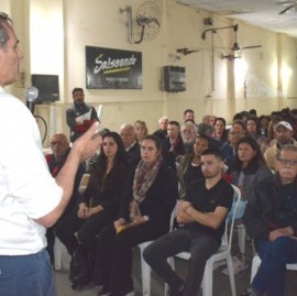 La Plata: el bruerismo, aliado al Gobierno de Alak, presentó un Instituto de Formación Doctrinaria