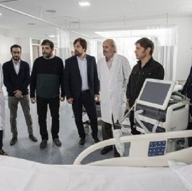 Cinco médicos y diez enfermeras del hospital que el viernes visitó Kicillof tienen Coronavirus