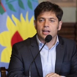 El gobernador Axel Kicillof está aislado por haber estado en contacto con un positivo de Coronavirus