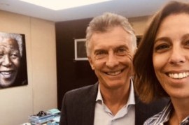 "Gracias, Mauricio Macri": la foto de Laura Alonso que desenmascara su rol institucional