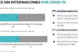 Coronavirus en provincia de Buenos Aires: hace un mes que 51 municipios no registran fallecimientos