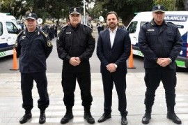 Con Ritondo en campaña electoral, su segundo encabezó un acto con traje de ministro de Seguridad