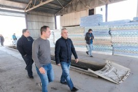 Larroque visitó zonas afectadas por la inundación en la provincia de Buenos Aires