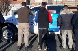 La Plata: cargaban en un camión postes robados del tendido eléctrico y fueron detenidos
