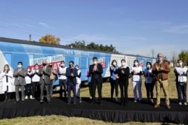 Unirá Cañuelas con Bahía Blanca en varios tramos: se puso en marcha el Tren Sanitario