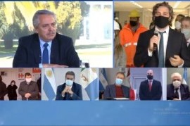 -EN VIVO- El presidente Fernández, en acto virtual de inauguración de un hospital en La Matanza