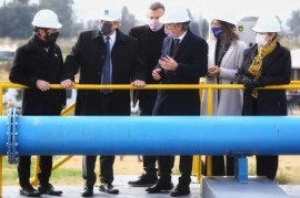 Presidente Perón: planta depuradora de líquidos cloacales beneficiará a más de 30 mil habitantes