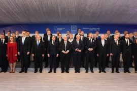 Israel: el presidente Fernández participó de la cena de bienvenida ofrecida por su colega Rivlin