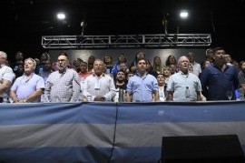 Ensenada: el primer paso de la CGT Regional unificada fue encolumnarse al gobernador Axel Kicillof