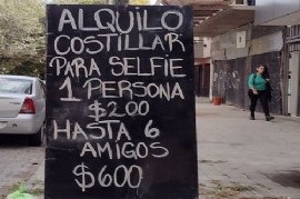 La Plata: en una carnicería, el ingenio se apoderó con el fin de atraer a la clientela