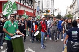 En la ciudad de la furia: Caos en la zona de "Economía" por protesta de Empleados de Maestranza