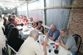 Organizaciones solidarias platenses despidieron el año con una cena