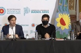 Kicillof insiste: "Vamos a permitir actividades que no pongan en riesgo la vida de las personas"