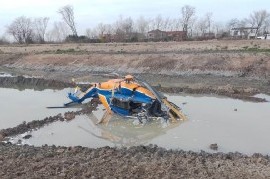 Tigre: un piloto perdió el control de un helicóptero y cayó junto a otras cuatro personas