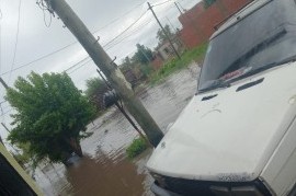 En La Plata, la cantidad de agua acumulada por las lluvias alcanzó los 198 mm y no hay evacuaciones