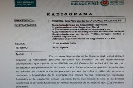 Para evitar "interrogatorios e inteligencia encubierta", la Policía bonaerense no detendrá vehículos