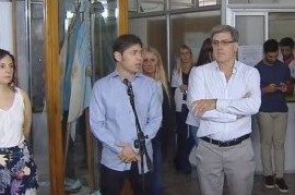 EN VIVO: Kicillof fue al Instituto Biológico en donde fabrican medicamentos y alcohol en gel