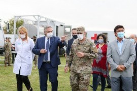 La Matanza: inauguraron un hospital de campaña para personas del sudoeste del Gran Buenos Aires