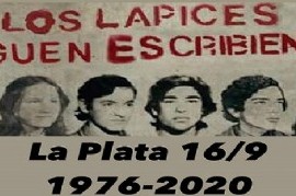"Los jóvenes seguimos escribiendo la historia con los lápices de nuestras compañeras y compañeros"